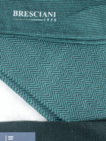 Chaussettes en fil d’Écosse vert acqua chevron